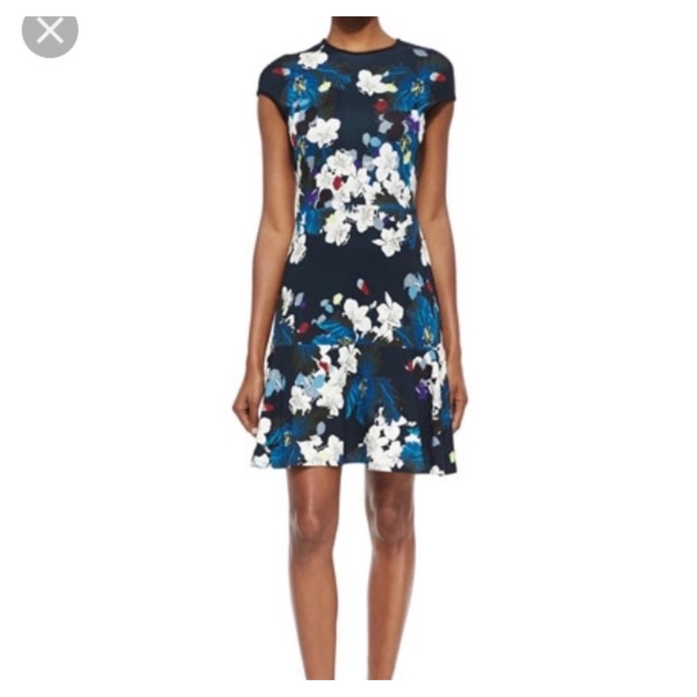 Erdem Darlina dress ohana orchid‎ 2 floral mini classic wedding designer preppy